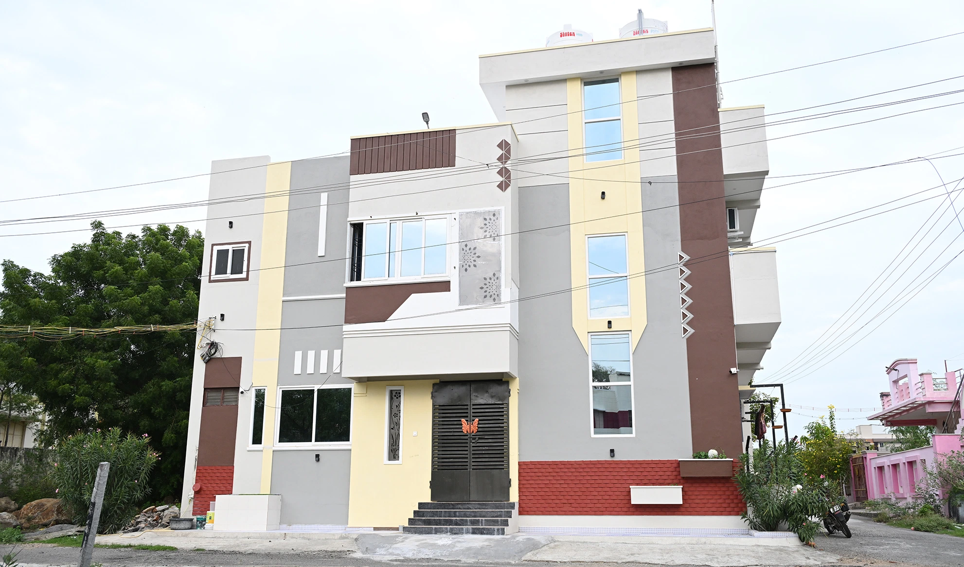 Green Surroundings at Pranav Homestay in Tiruvannamalai